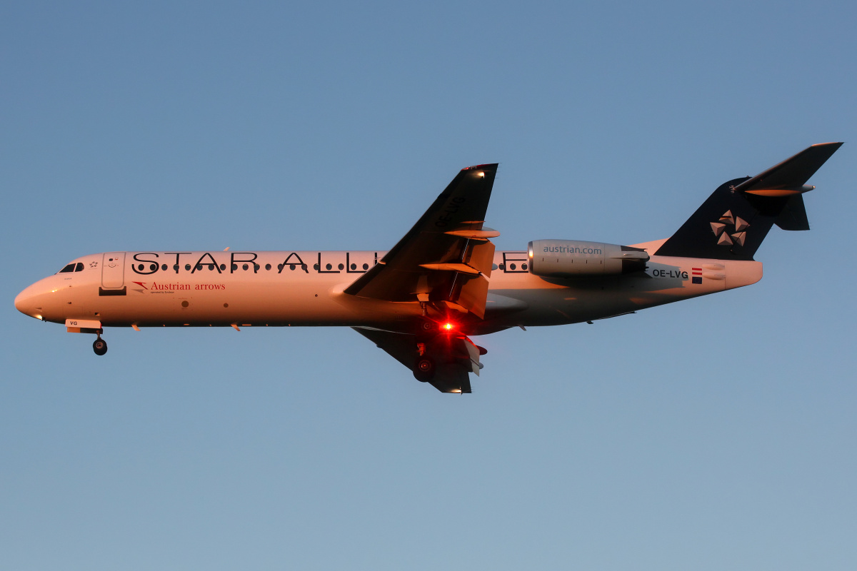 OE-LVG, Austrian arrows (malowanie Star Alliance)