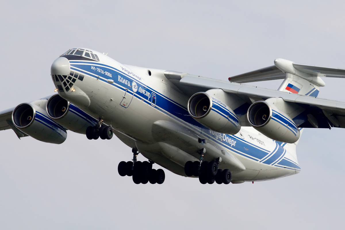 Il-76TD-90WD, RA-76511, Volga Dnepr (Samoloty » Spotting na EPWA » Iliuszyn Ił-76)