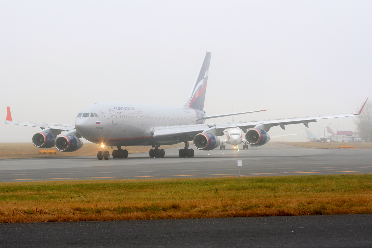 RA-96008, Aeroflot Russian Airlines (Aircraft » EPWA Spotting » Ilyushin Il-96)