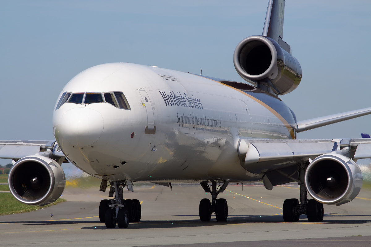 N279UP, United Parcel Service (UPS) Airlines (Samoloty » Spotting na EPWA » McDonnell Douglas MD-11F)