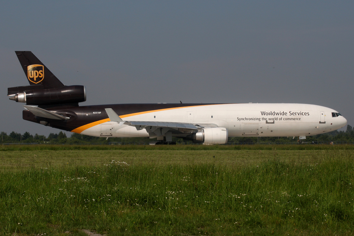 N251UP, United Parcel Service (UPS) Airlines (Aircraft » EPWA Spotting » McDonnell Douglas MD-11F)