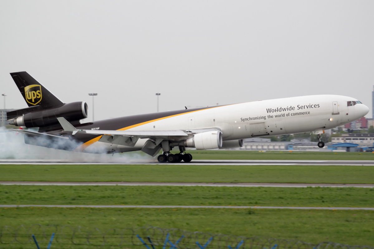 N251UP, United Parcel Service (UPS) Airlines (Aircraft » EPWA Spotting » McDonnell Douglas MD-11F)