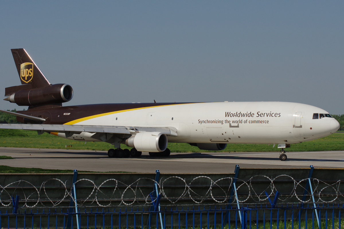 N252UP, United Parcel Service (UPS) Airlines (Samoloty » Spotting na EPWA » McDonnell Douglas MD-11F)