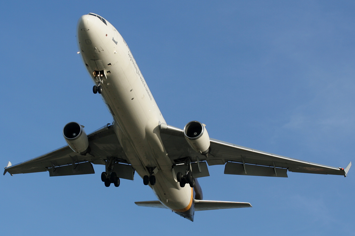 N254UP, United Parcel Service (UPS) Airlines (Samoloty » Spotting na EPWA » McDonnell Douglas MD-11F)