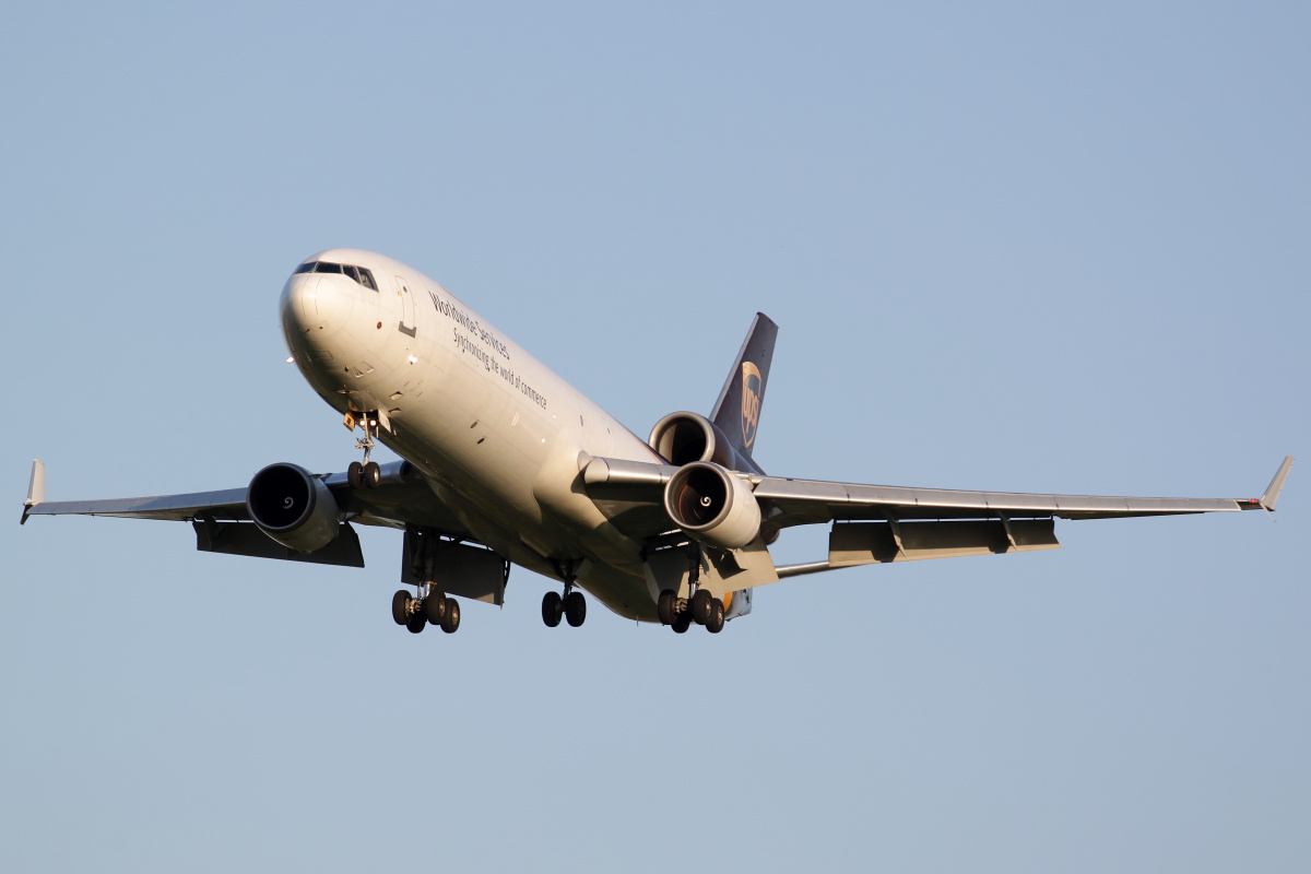 N257UP, United Parcel Service (UPS) Airlines (Aircraft » EPWA Spotting » McDonnell Douglas MD-11F)