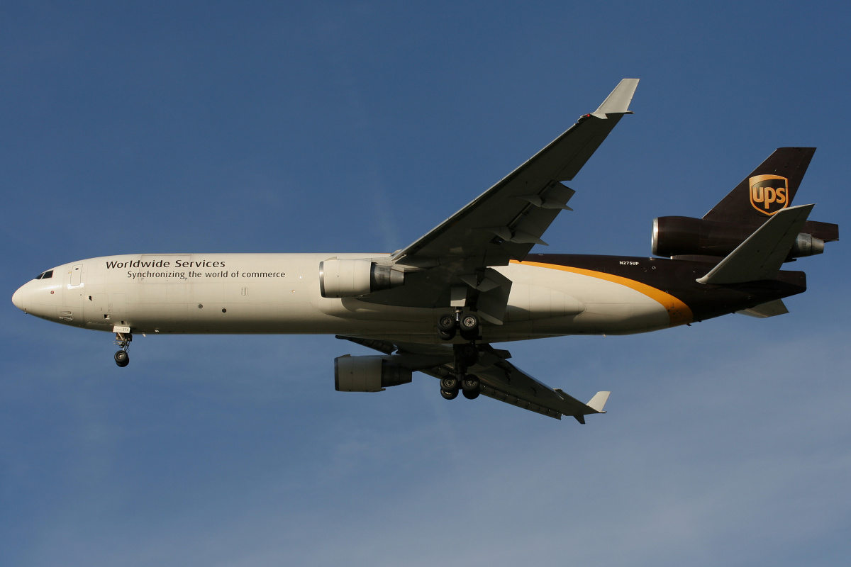 N275UP, United Parcel Service (UPS) Airlines (Aircraft » EPWA Spotting » McDonnell Douglas MD-11F)