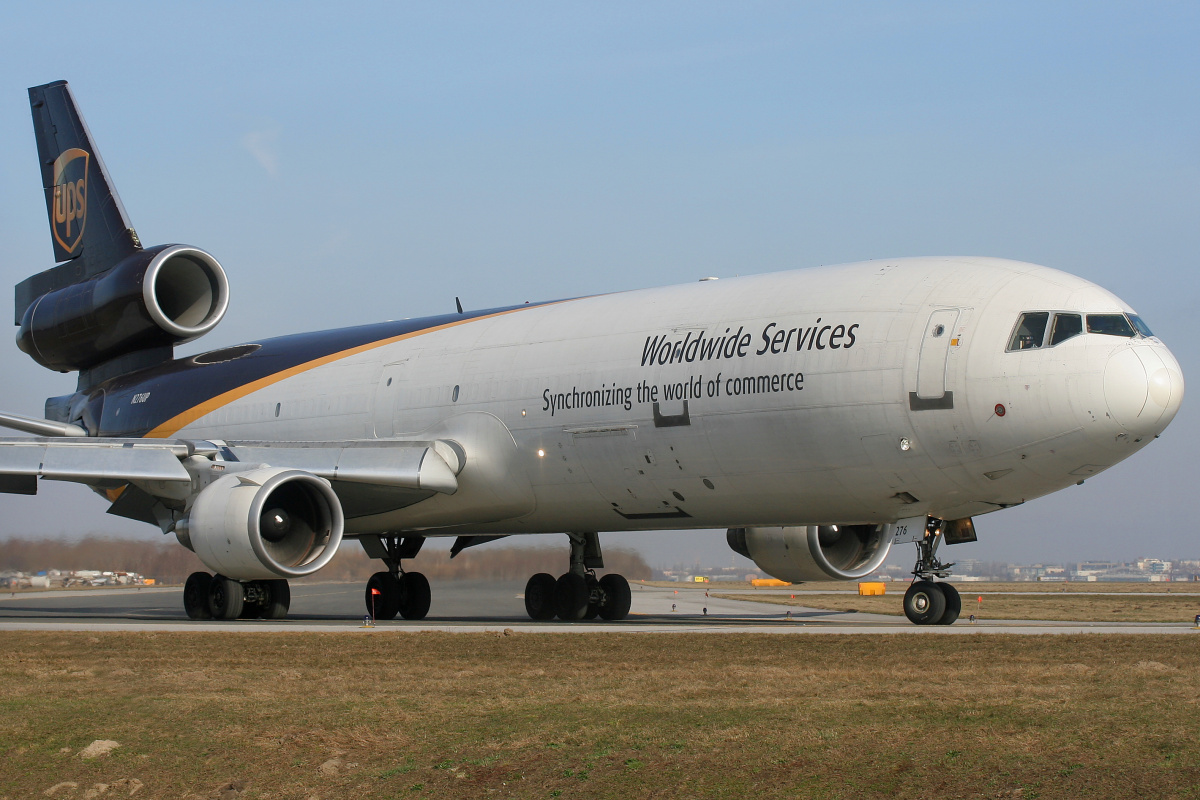 N276UP, United Parcel Service (UPS) Airlines (Aircraft » EPWA Spotting » McDonnell Douglas MD-11F)