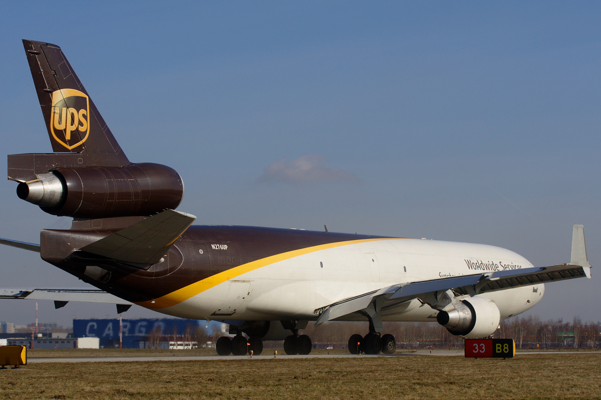 N276UP, United Parcel Service (UPS) Airlines (Samoloty » Spotting na EPWA » McDonnell Douglas MD-11F)