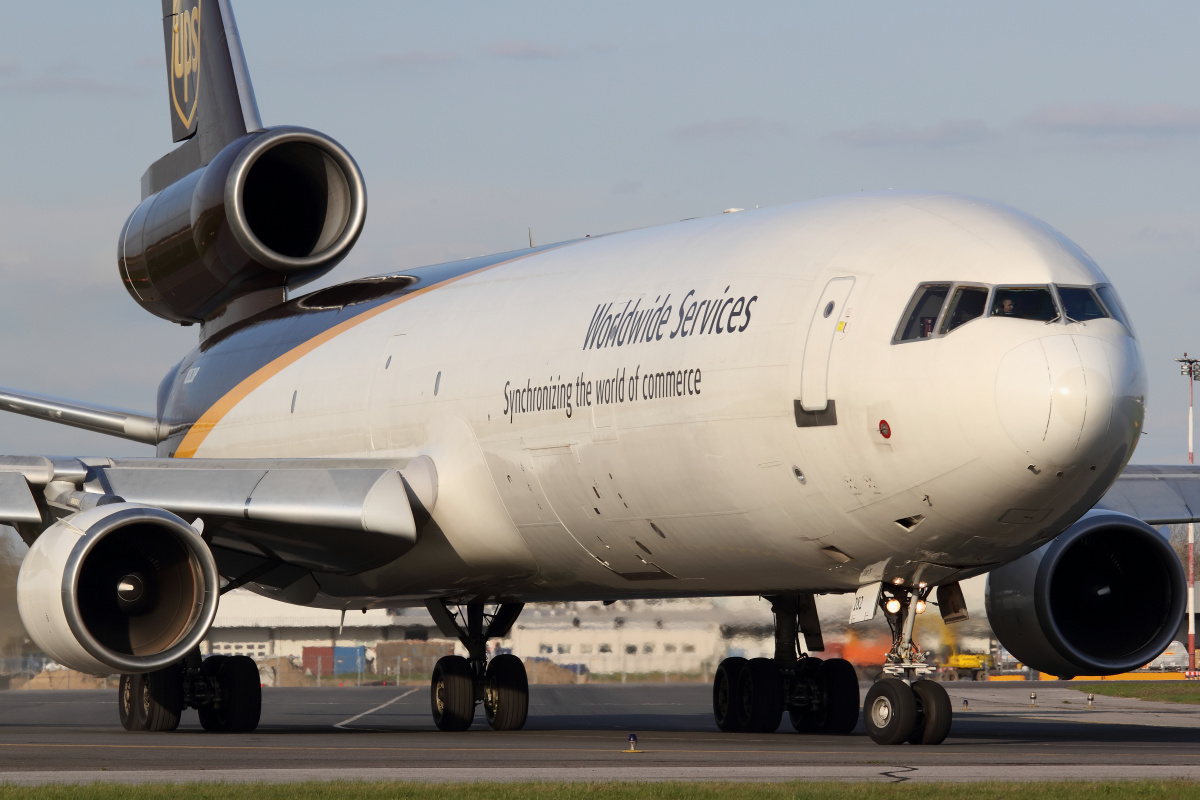 N282UP, United Parcel Service (UPS) Airlines (Aircraft » EPWA Spotting » McDonnell Douglas MD-11F)