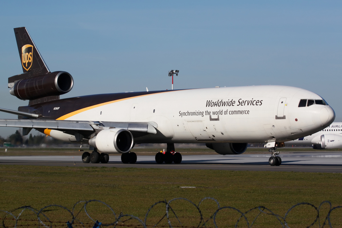 N286UP, United Parcel Service (UPS) Airlines (Aircraft » EPWA Spotting » McDonnell Douglas MD-11F)