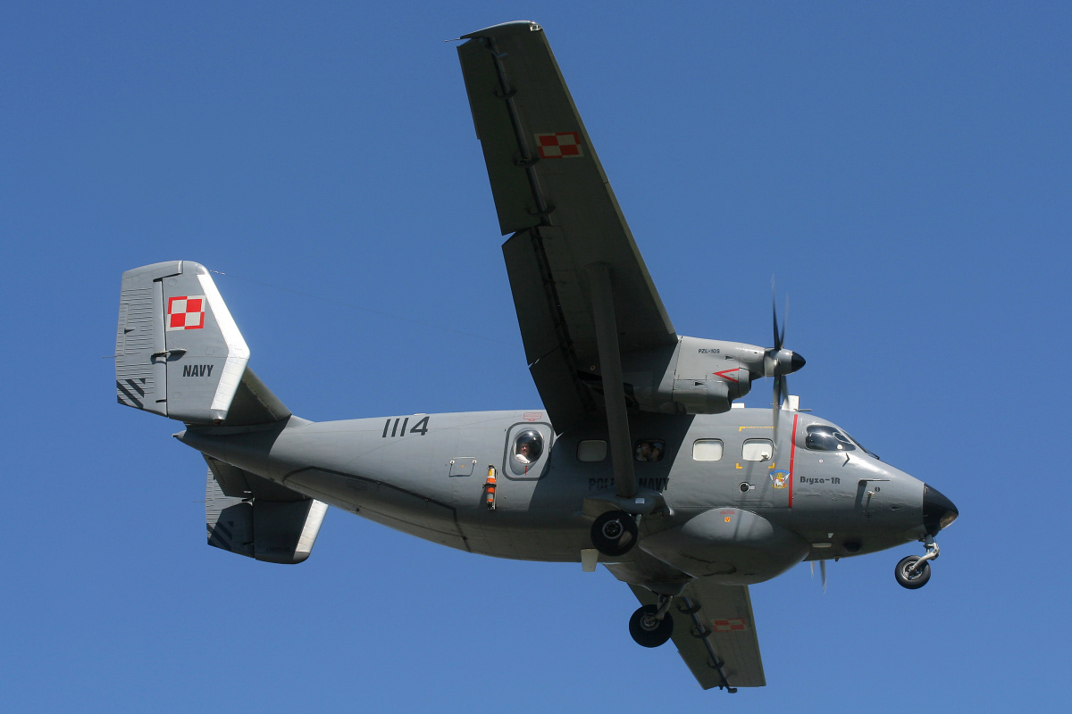 M28 Bryza-1R, 1114, Polish Navy (Aircraft » EPWA Spotting » PZL Mielec M28)