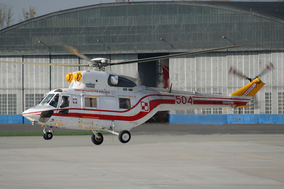 W-3P, 504, Polskie Siły Powietrzne (Samoloty » Spotting na EPWA » PZL Świdnik W-3 Sokół)