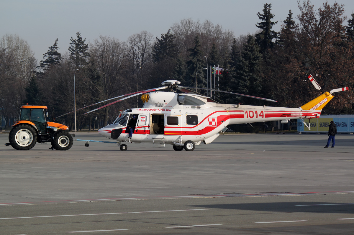 W-3WA, 1014, Polskie Siły Powietrzne (Samoloty » Spotting na EPWA » PZL Świdnik W-3 Sokół)