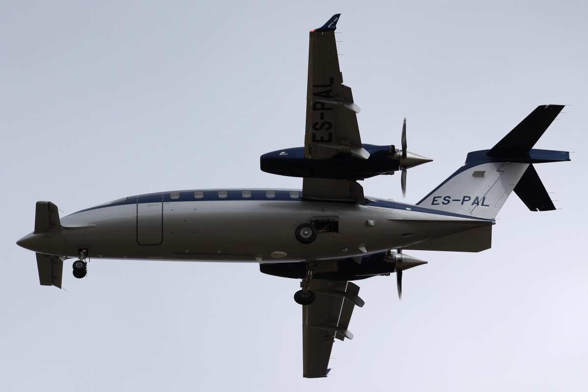 EVO, ES-PAL, Panaviatic (Aircraft » EPWA Spotting » Piaggio P.180 Avanti)