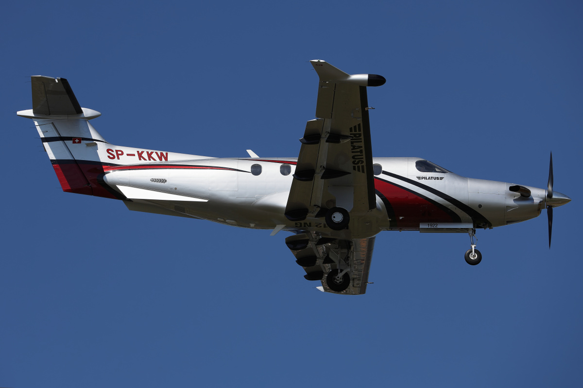 PC-12/47E (NG), SP-KKW, prywatny (Samoloty » Spotting na EPWA » Pilatus PC-12 i wersje pochodne)