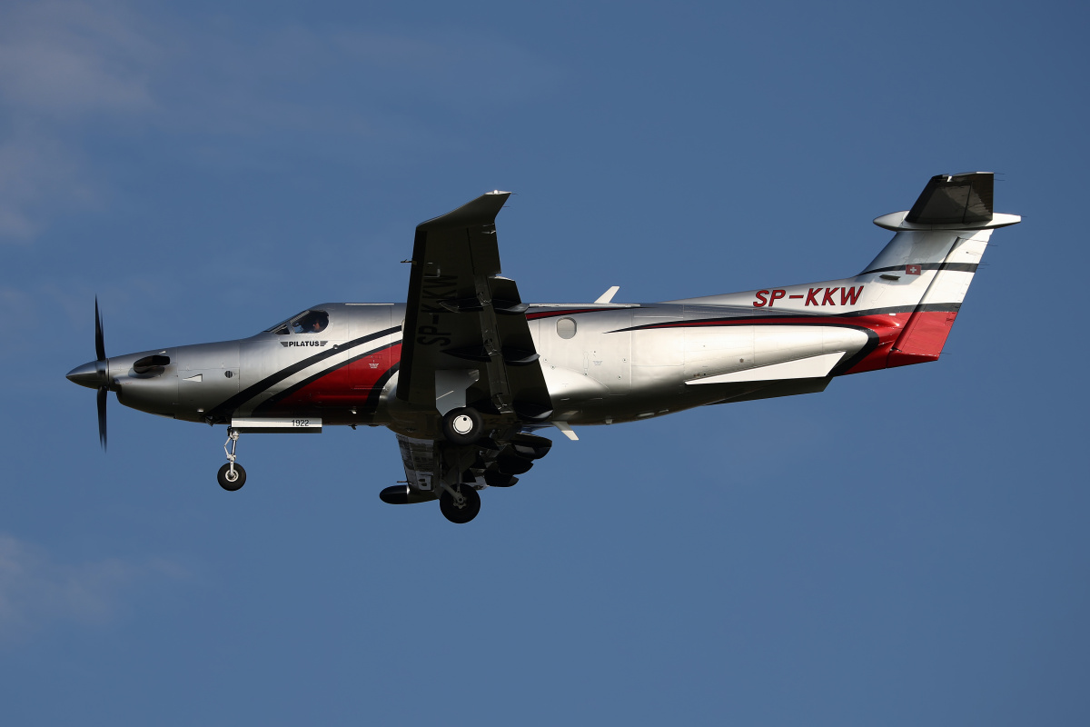 PC-12/47E (NG), SP-KKW, prywatny (Samoloty » Spotting na EPWA » Pilatus PC-12 i wersje pochodne)