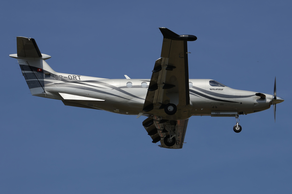 PC-12/47E, SP-ORT, private (Aircraft » EPWA Spotting » Pilatus PC-12 and revisions)