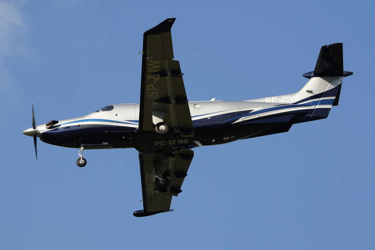 PC-12NG, SP-ZIW, Jet Story (Samoloty » Spotting na EPWA » Pilatus PC-12 i wersje pochodne)