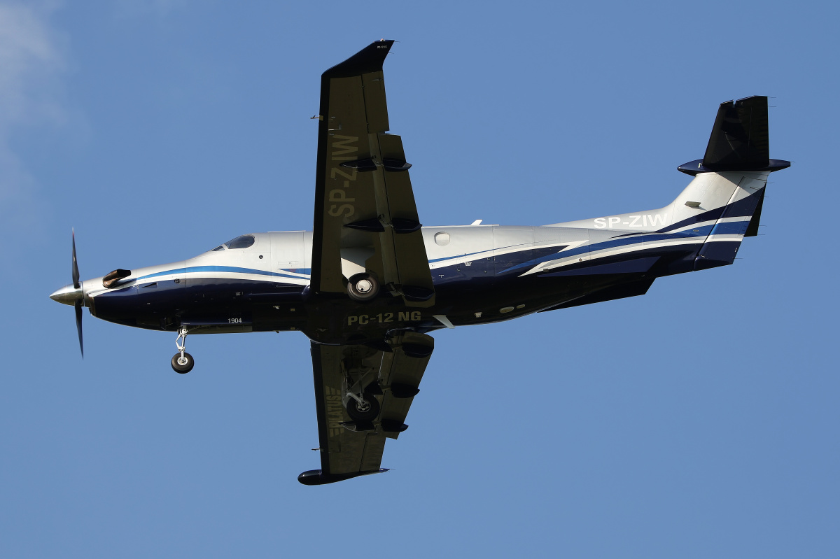 PC-12/47E (NG), SP-ZIW, Jet Story (Samoloty » Spotting na EPWA » Pilatus PC-12 i wersje pochodne)