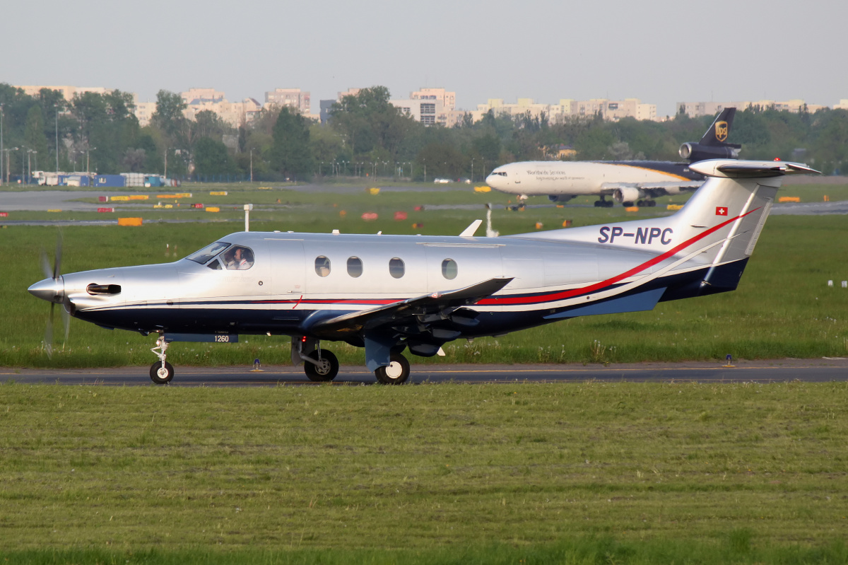 PC-12/47E (NG), SP-NPC, private (Aircraft » EPWA Spotting » Pilatus PC-12 and revisions)