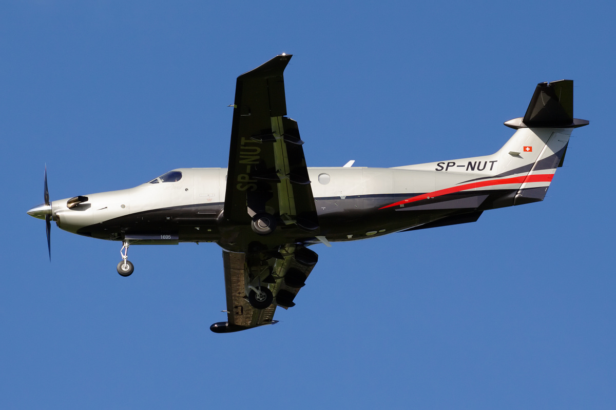 PC-12/47E (NG), SP-NUT, private (Aircraft » EPWA Spotting » Pilatus PC-12 and revisions)