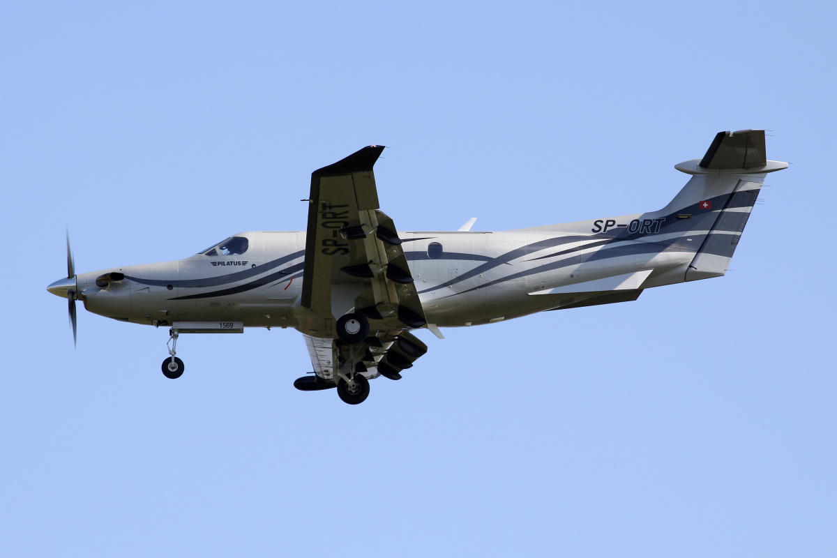 PC-12/47E (NG), SP-ORT, private (Aircraft » EPWA Spotting » Pilatus PC-12 and revisions)