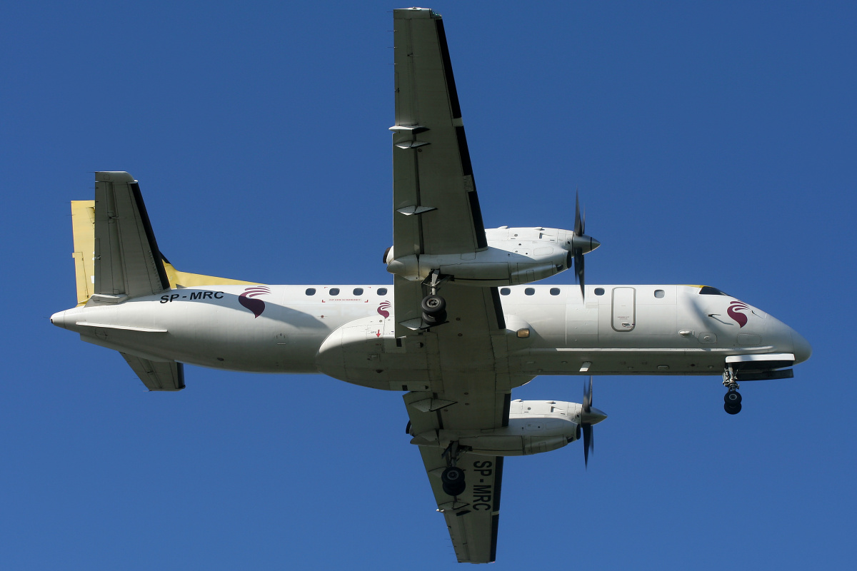 SP-MRC, SkyTaxi (Aircraft » EPWA Spotting » Saab 340 » 340A)