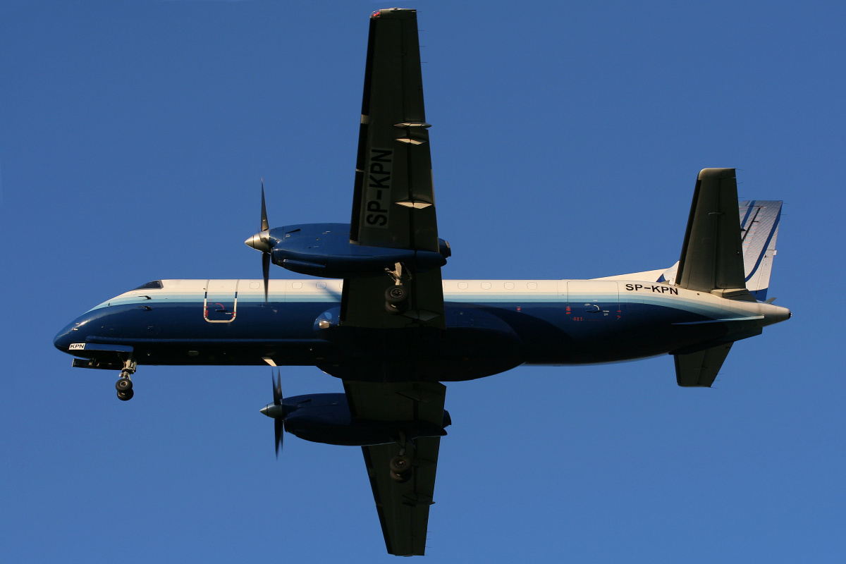 340AF, SP-KPN (Samoloty » Spotting na EPWA » Saab 340 » 340A » SprintAir)