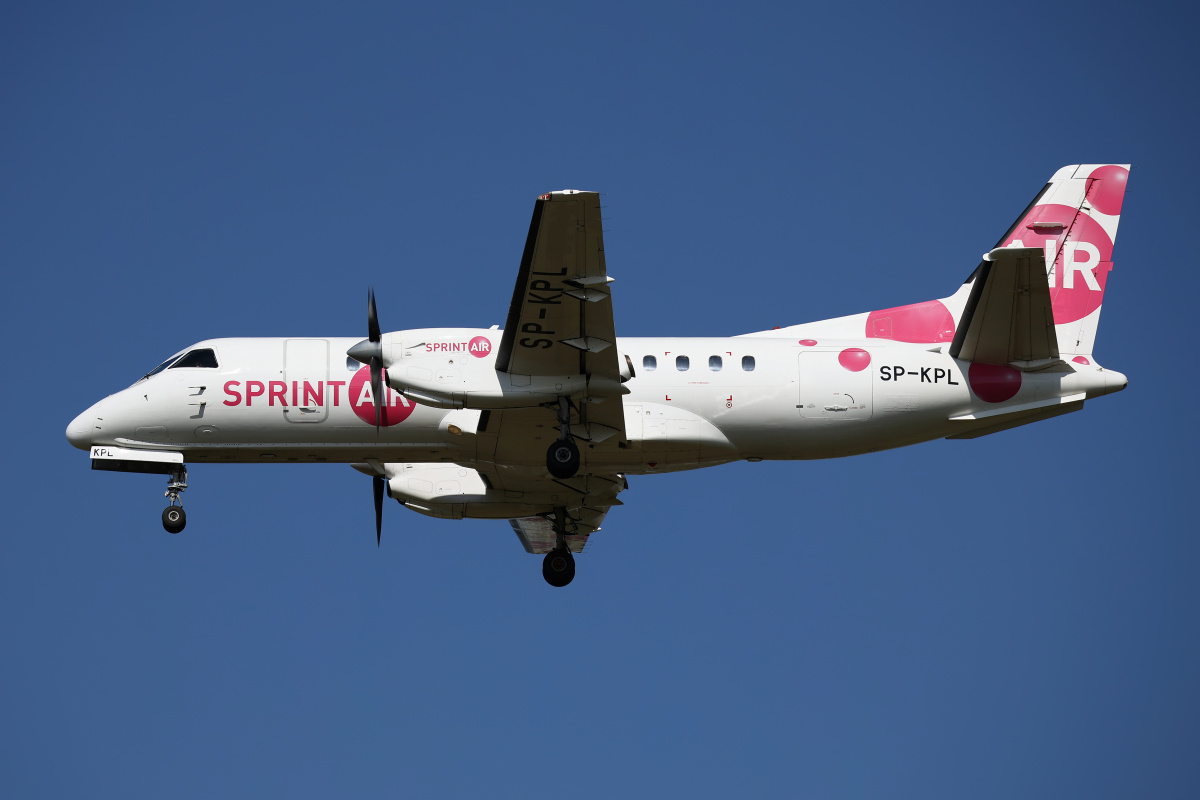 SP-KPL (Aircraft » EPWA Spotting » Saab 340 » 340A » SprintAir)