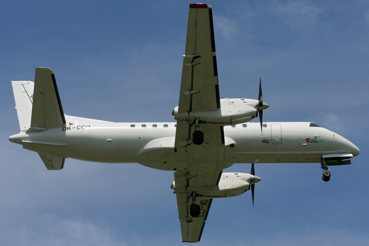 OK-CCO, CSA Czech Airlines (Central Connect Airlines) (Samoloty » Spotting na EPWA » Saab 340 » 340B)