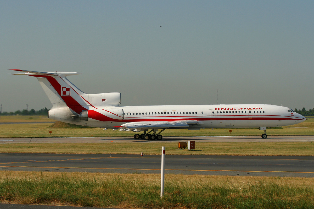 101 (Aircraft » EPWA Spotting » Tupolev Tu-154M » Polish Air Force)