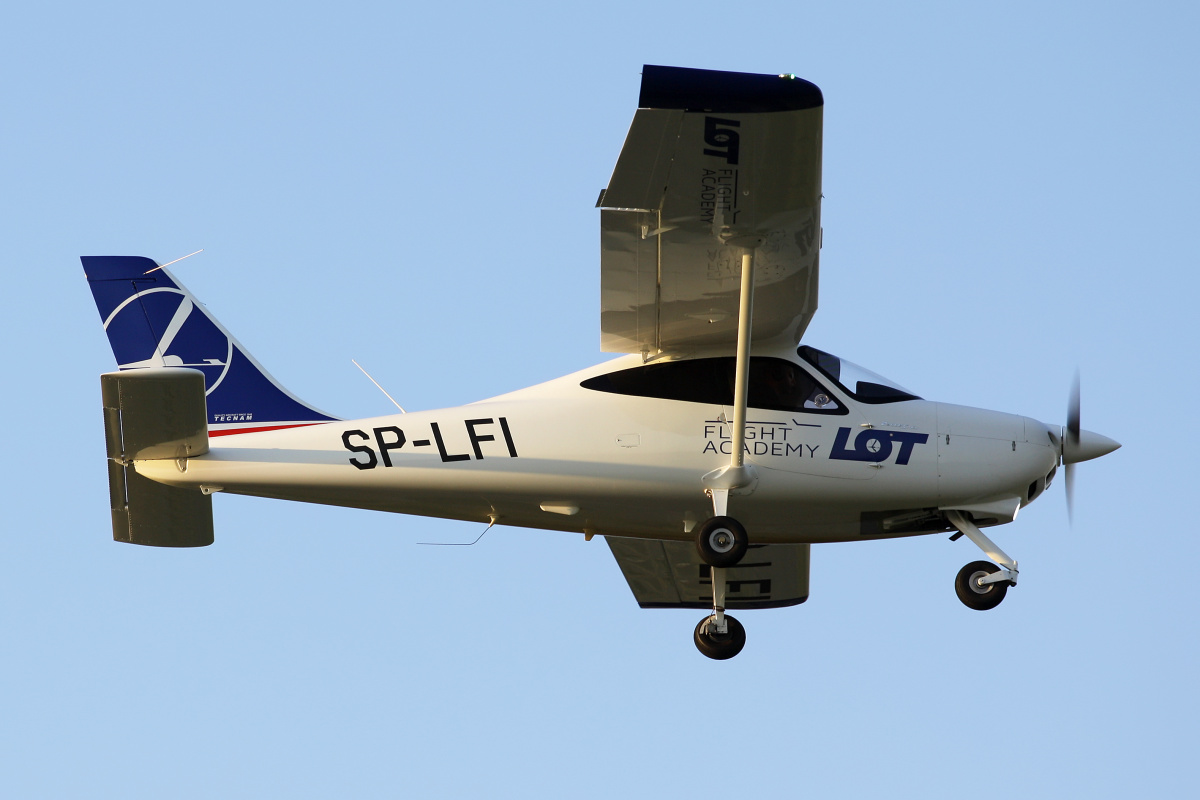 Tecnam P2008JC MkII, SP-LFI, LOT Flight Academy