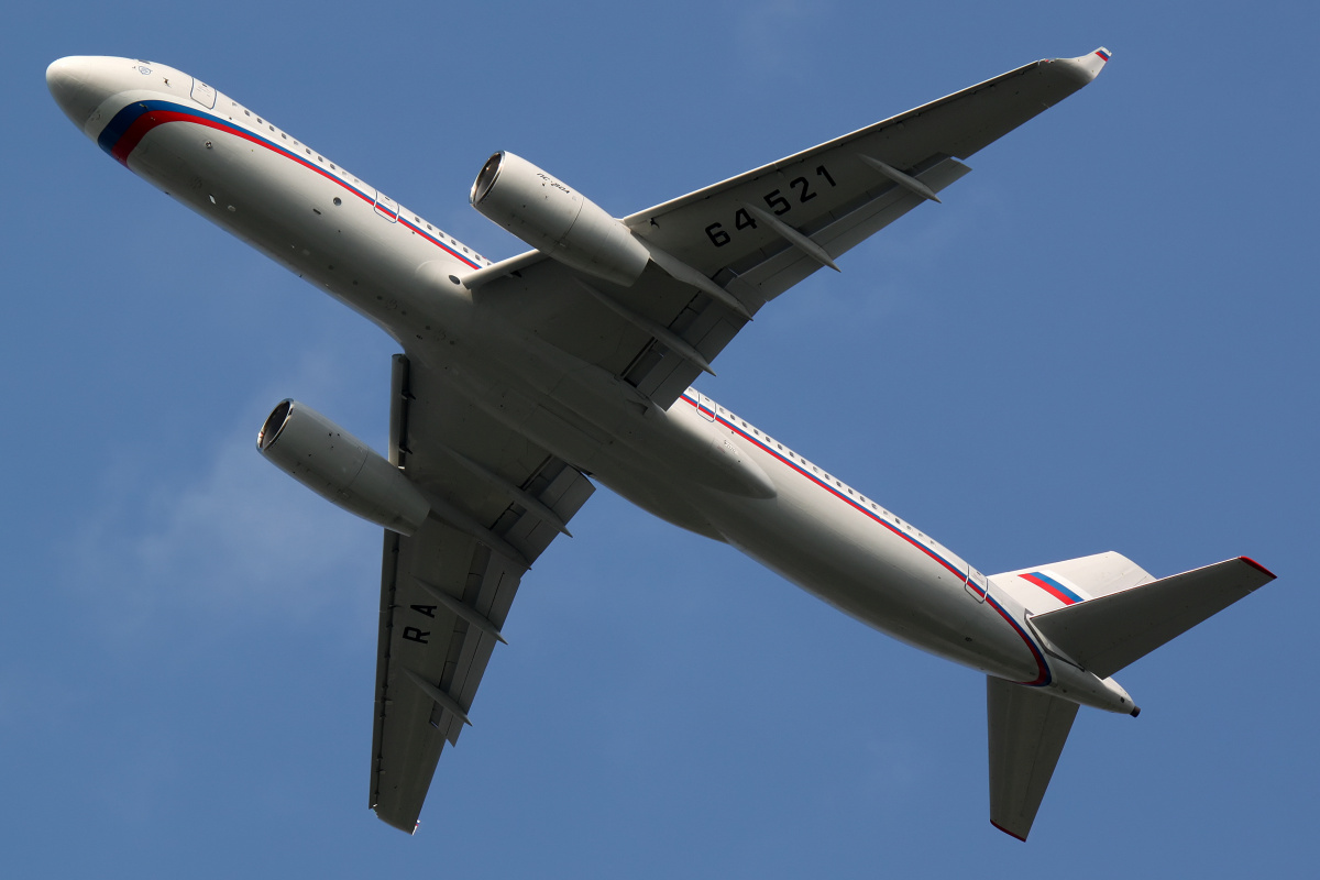 Tupolev Tu-214, RA-64521, State transport company «Rossiya»