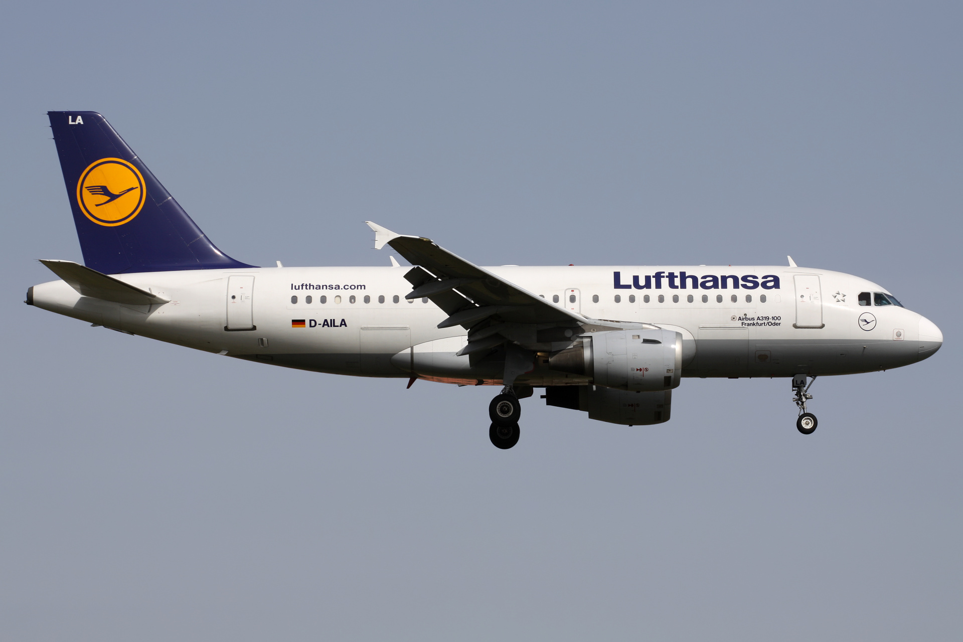 D-AILA (Aircraft » EPWA Spotting » Airbus A319-100 » Lufthansa)