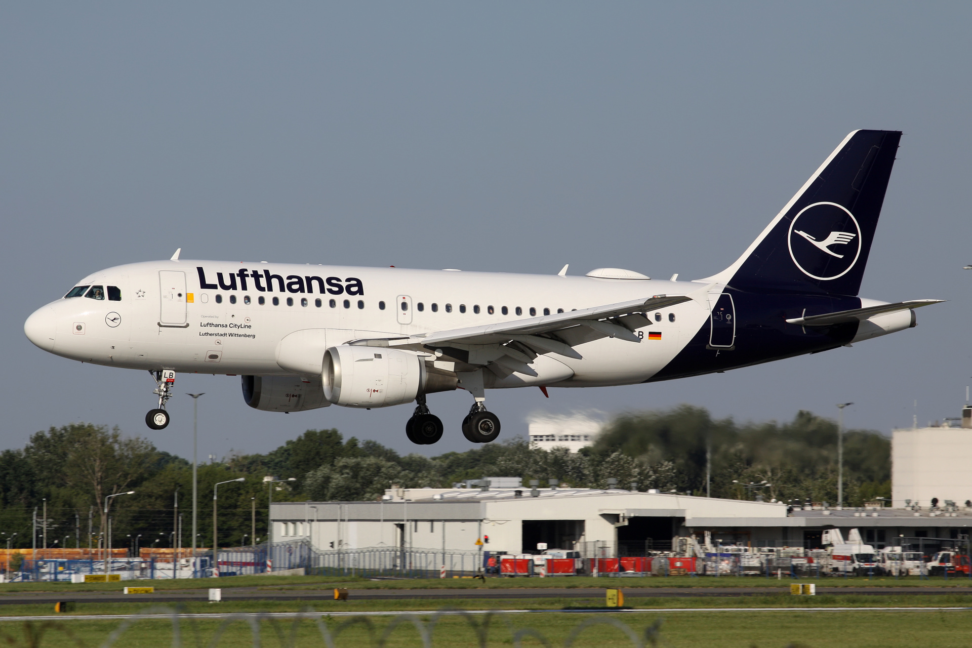 D-AILB (Lufthansa CityLine) (Aircraft » EPWA Spotting » Airbus A319-100 » Lufthansa)