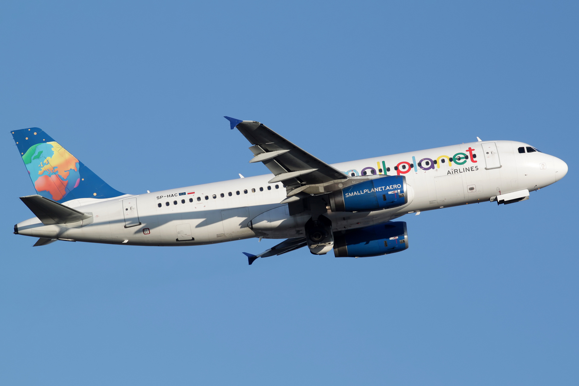 SP-HAC (Samoloty » Spotting na EPWA » Airbus A320-200 » Small Planet Airlines)