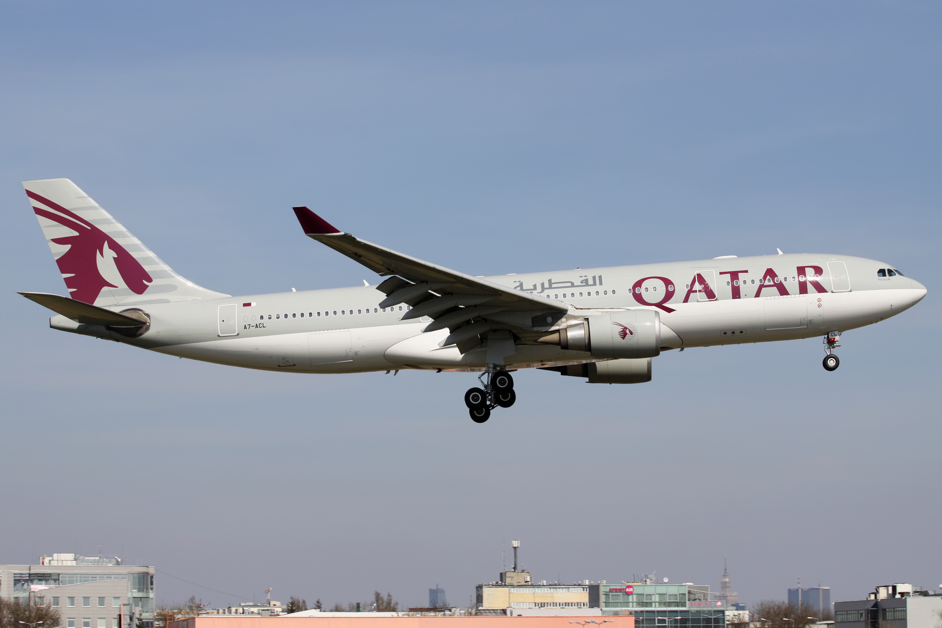 A7-ACL (Aircraft » EPWA Spotting » Airbus A330-200 » Qatar Airways)