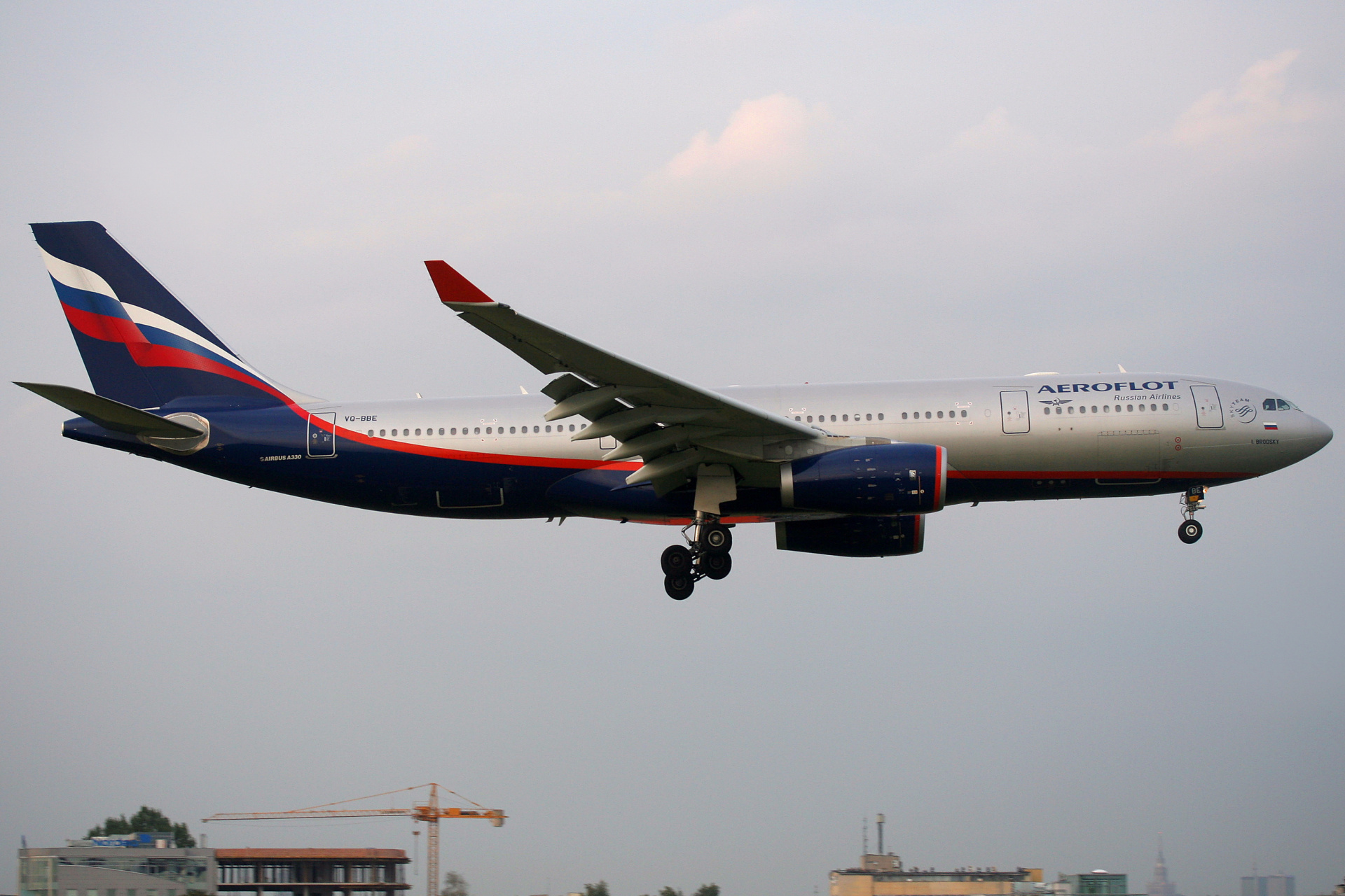 VQ-BBE, Aeroflot Russian Airlines (Aircraft » EPWA Spotting » Airbus A330-200)