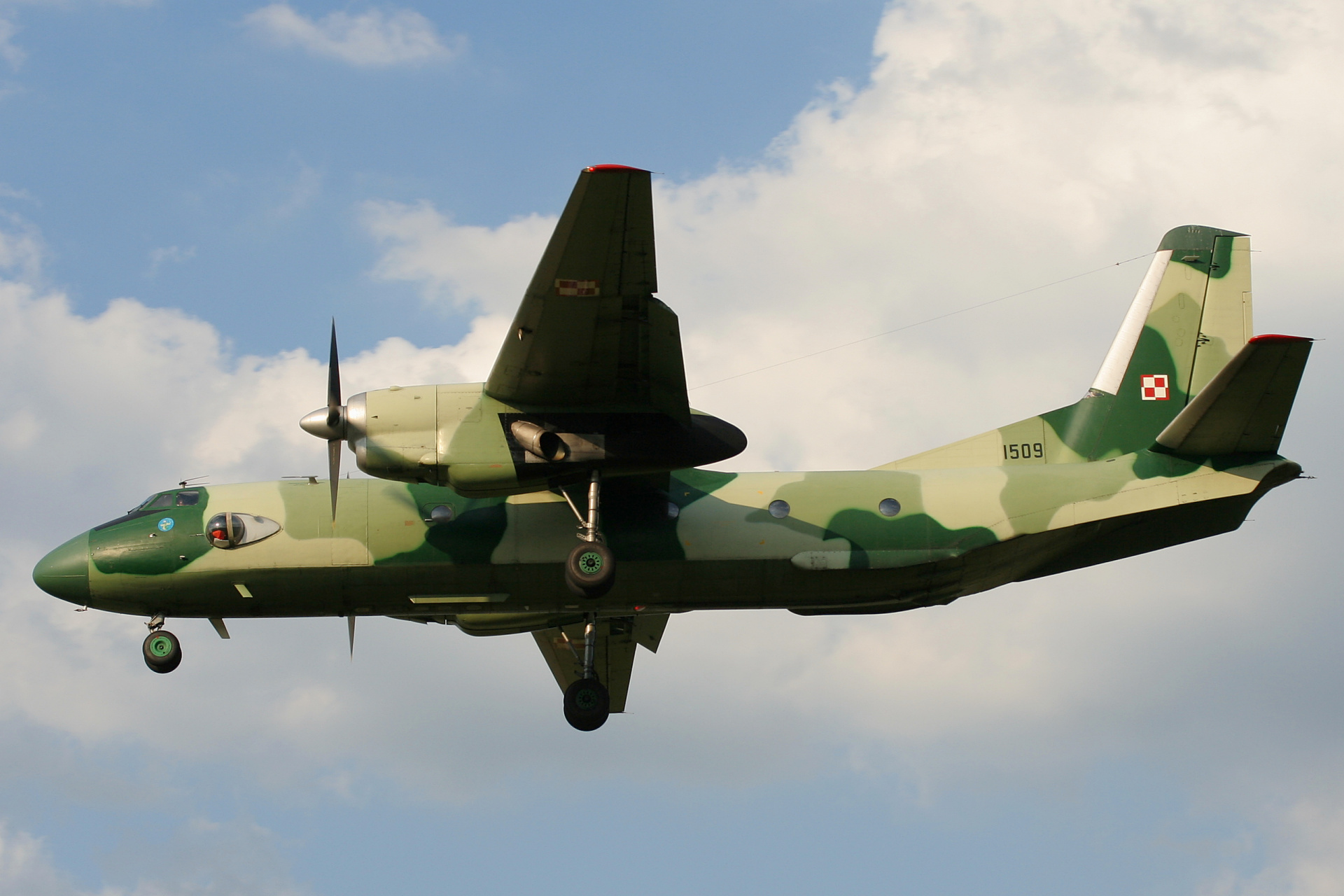 1509, Polskie Siły Powietrzne (Samoloty » Spotting na EPWA » Antonow An-26)