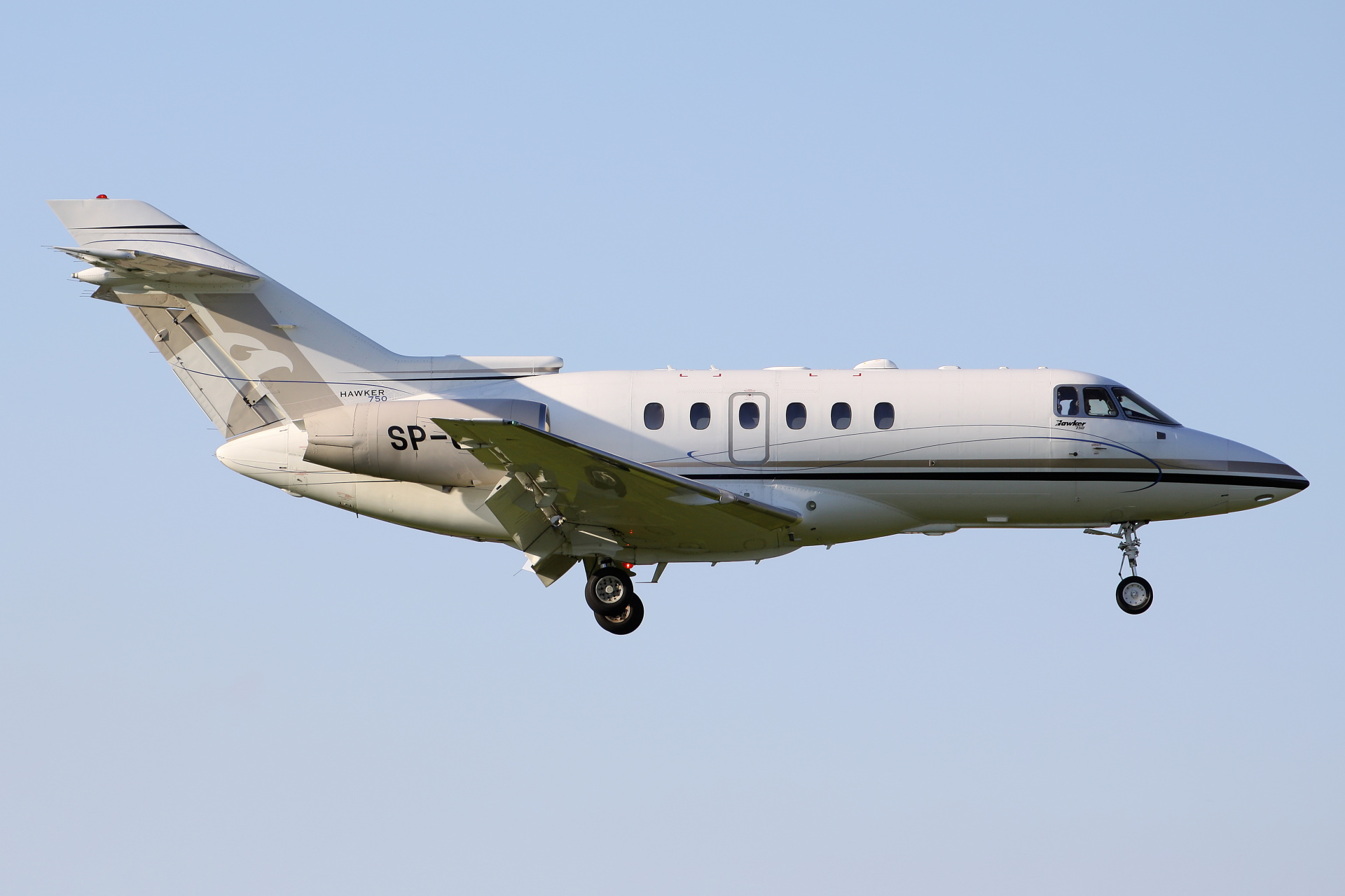 SP-CEO, Jet Story (Aircraft » EPWA Spotting » BAe 125 and revisions » Raytheon Hawker 750)