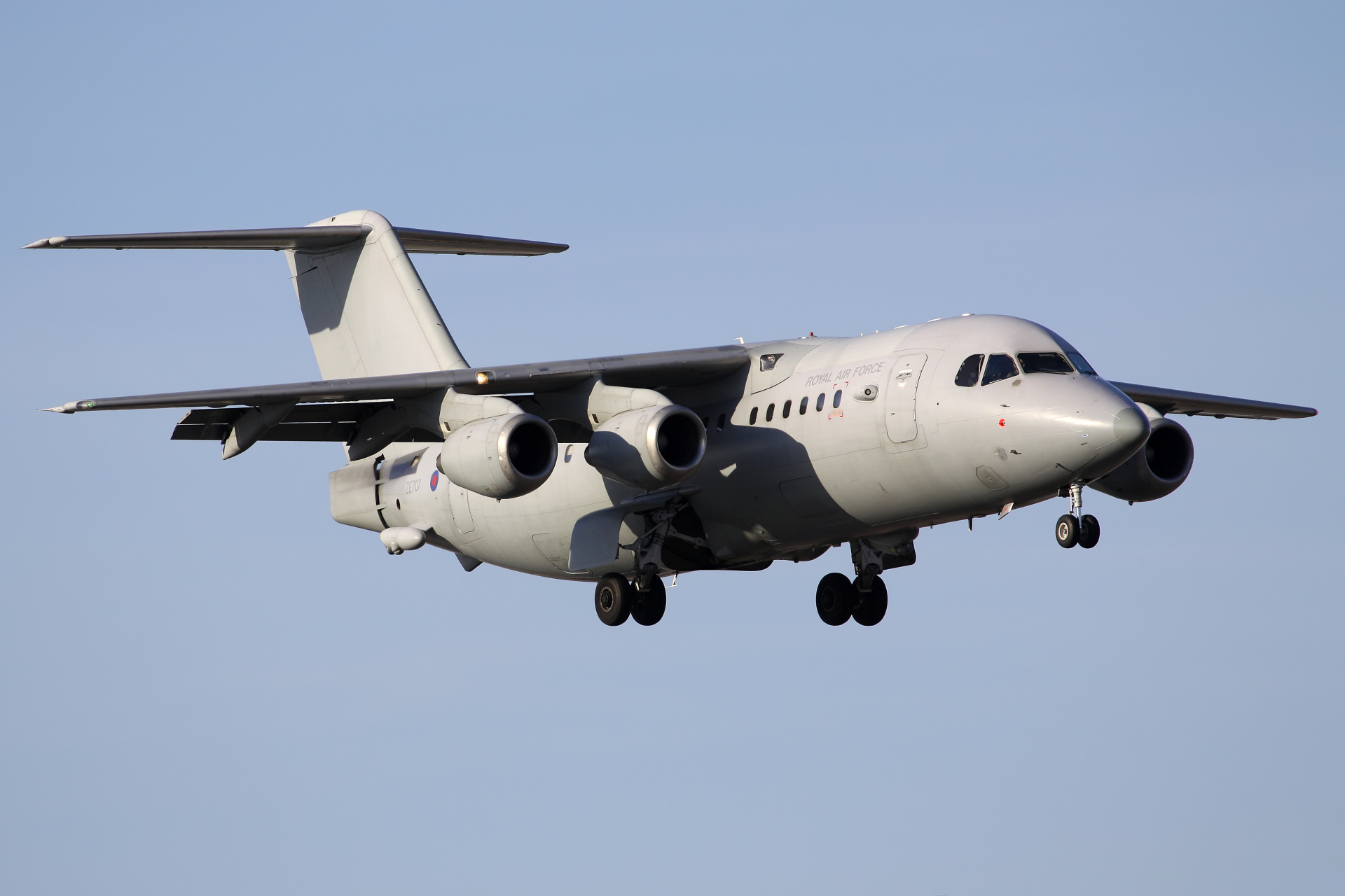 C.3 (146-200QC), ZE707, Royal Air Force (Samoloty » Spotting na EPWA » BAe 146 i pochodne wersje)