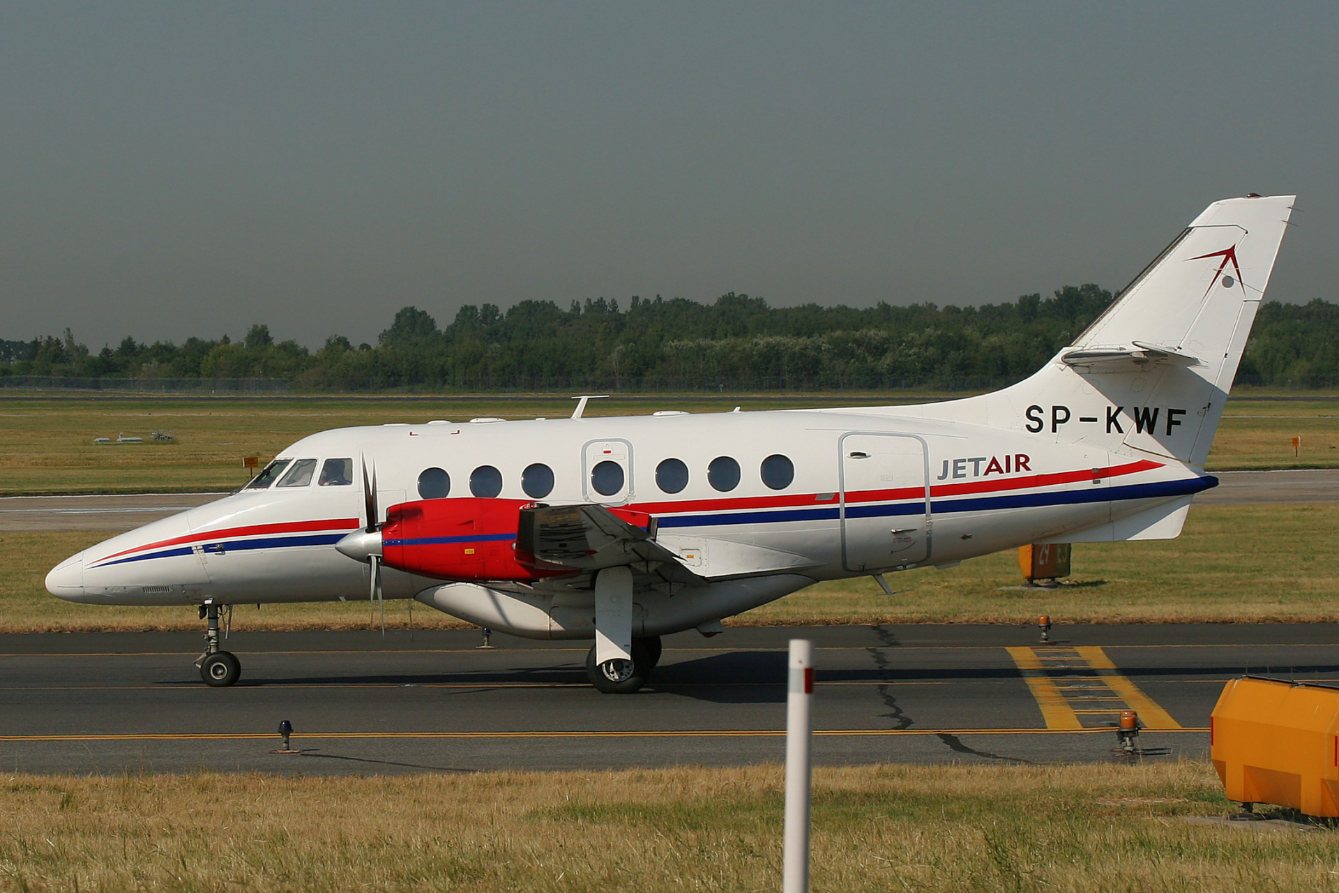 SP-KWF, Jet Air (Samoloty » Spotting na EPWA » BAe Jetstream 32)