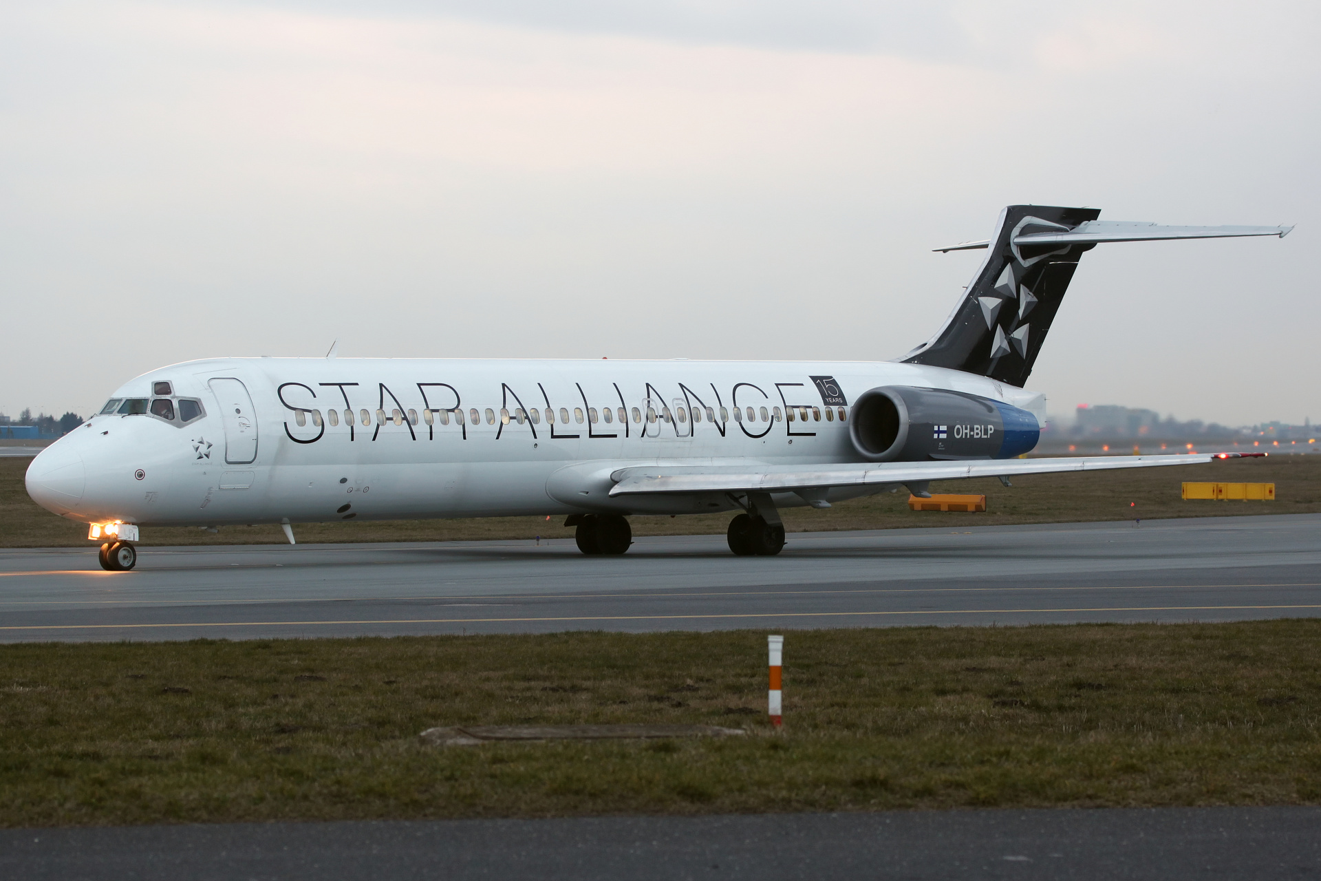 OH-BLP, Blue1 (malowanie Star Alliance) (Samoloty » Spotting na EPWA » Boeing 717)
