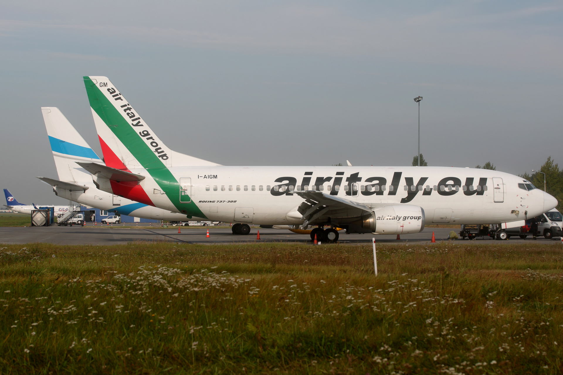 I-AIGM, Air Italy (Samoloty » Spotting na EPWA » Boeing 737-300)