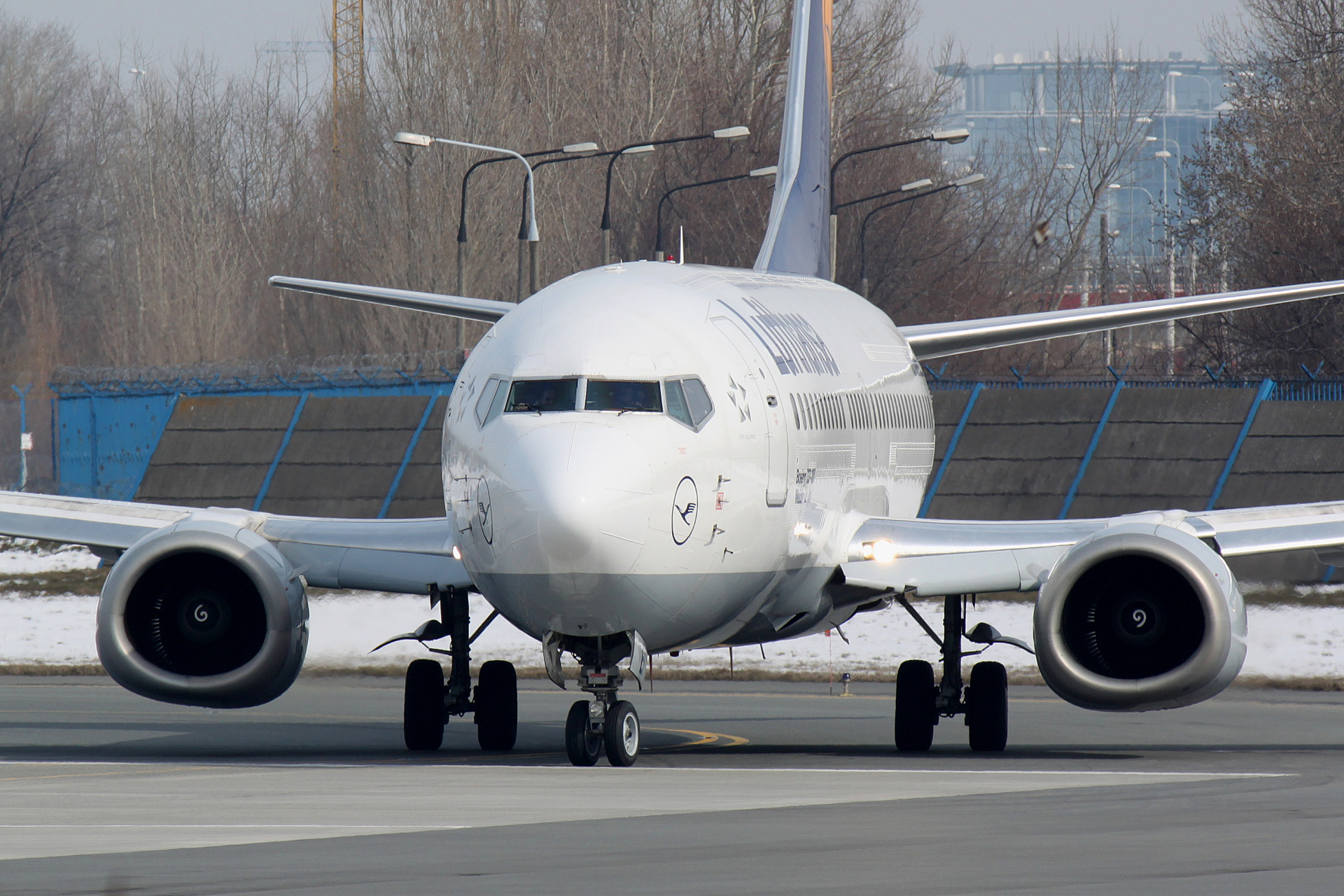 Marcin Rambo Roguski Photo Gallery Aircraft Epwa Spotting Boeing 737 300 Lufthansa D Abef