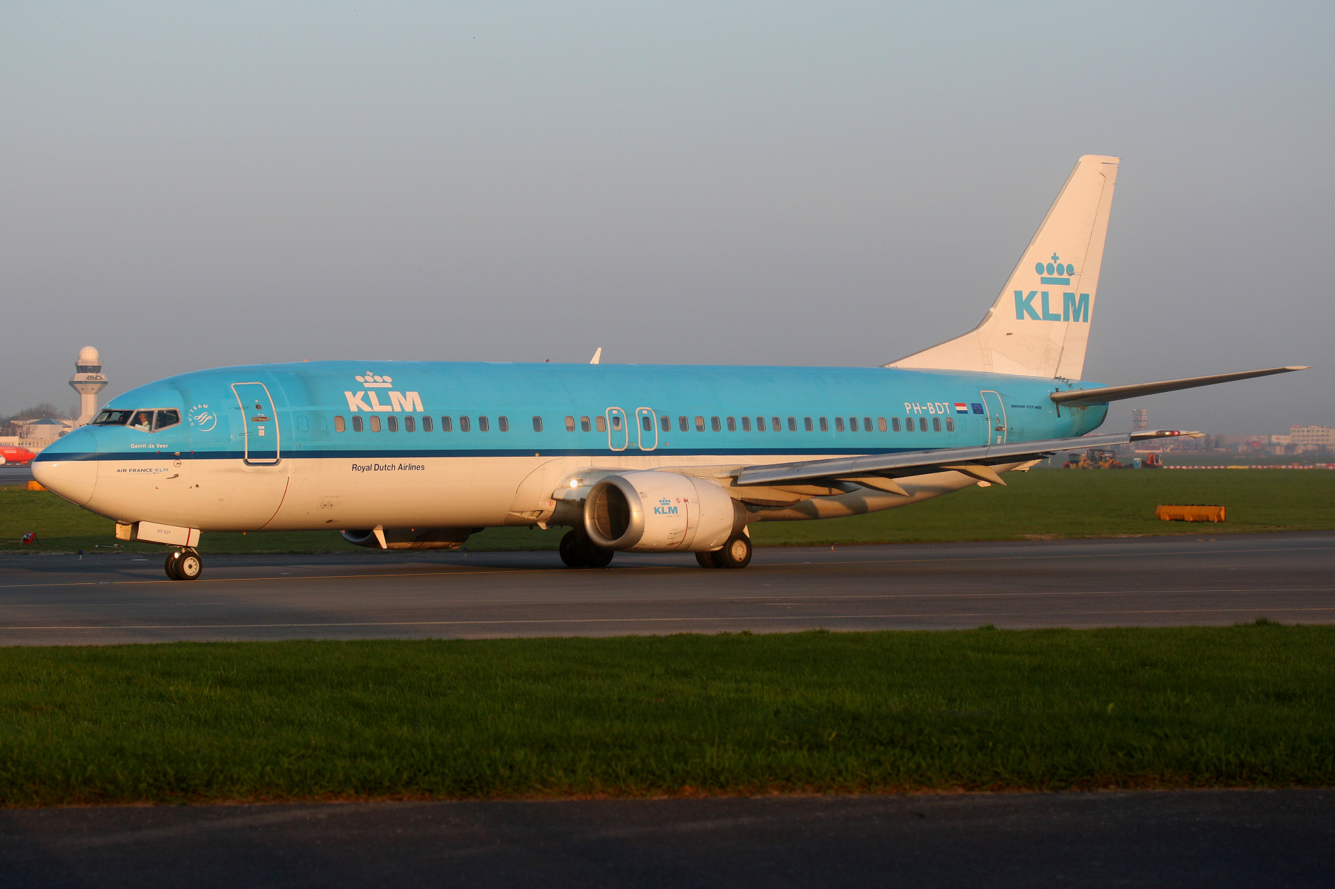 PH-BDT, KLM Royal Dutch Airlines (Samoloty » Spotting na EPWA » Boeing 737-400)