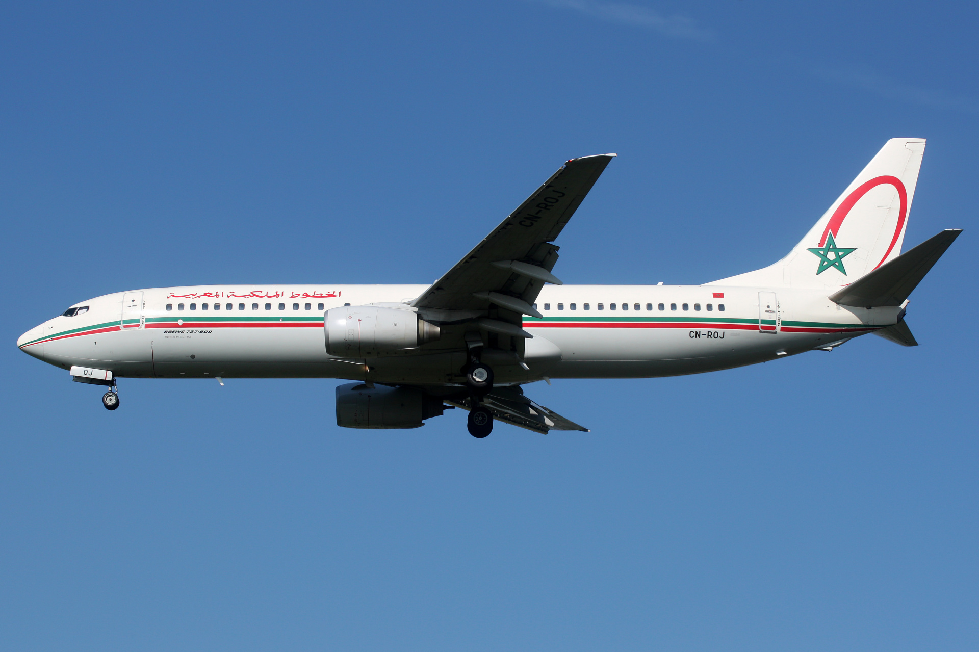 CN-ROJ, Royal Air Maroc (Aircraft » EPWA Spotting » Boeing 737-800)