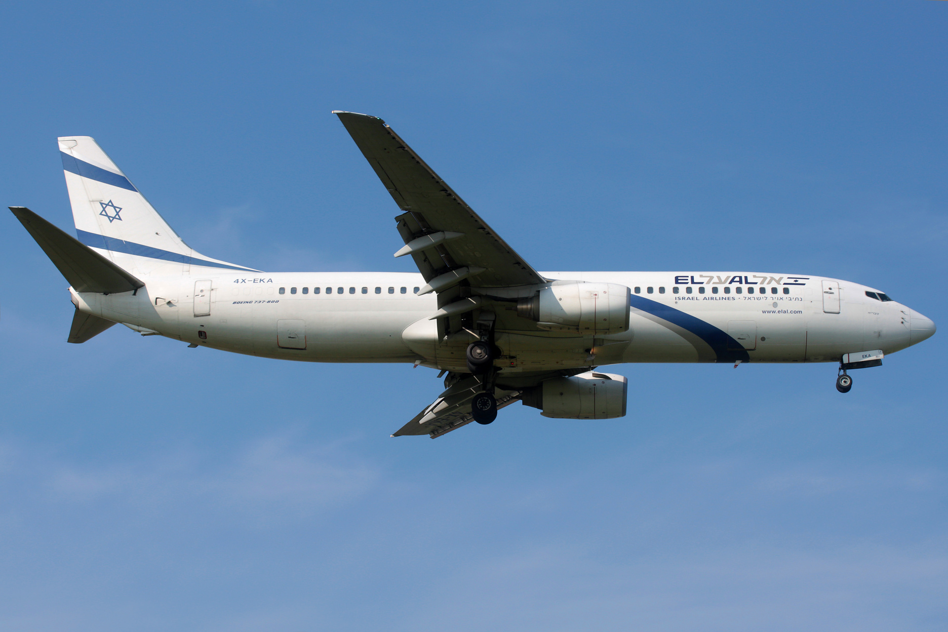 4X-EKA (Samoloty » Spotting na EPWA » Boeing 737-800 » El Al Israel Airlines)