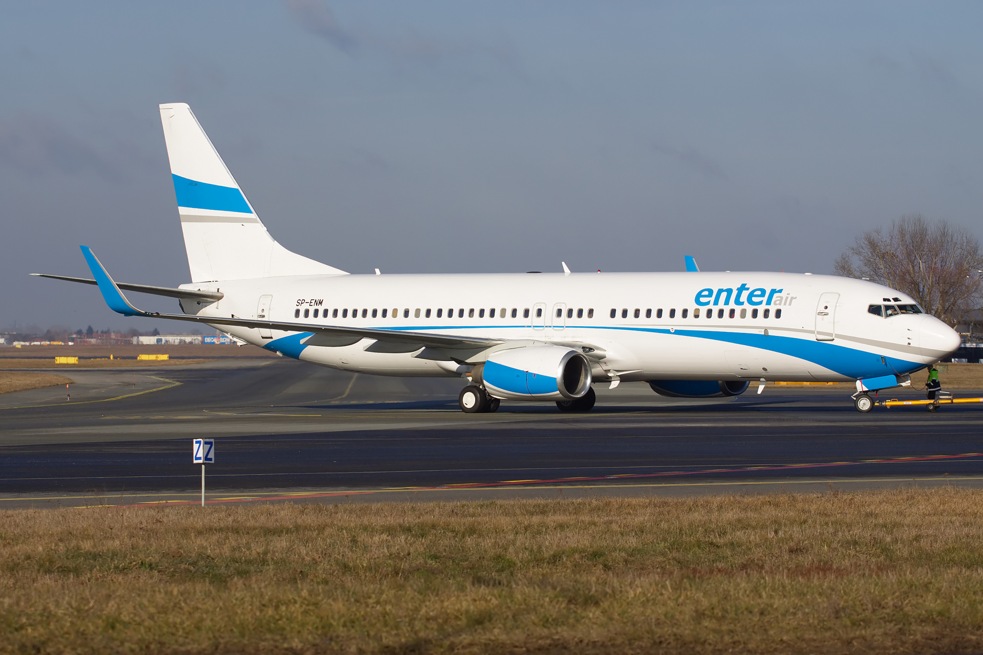 SP-ENM (Samoloty » Spotting na EPWA » Boeing 737-800 » Enter Air)