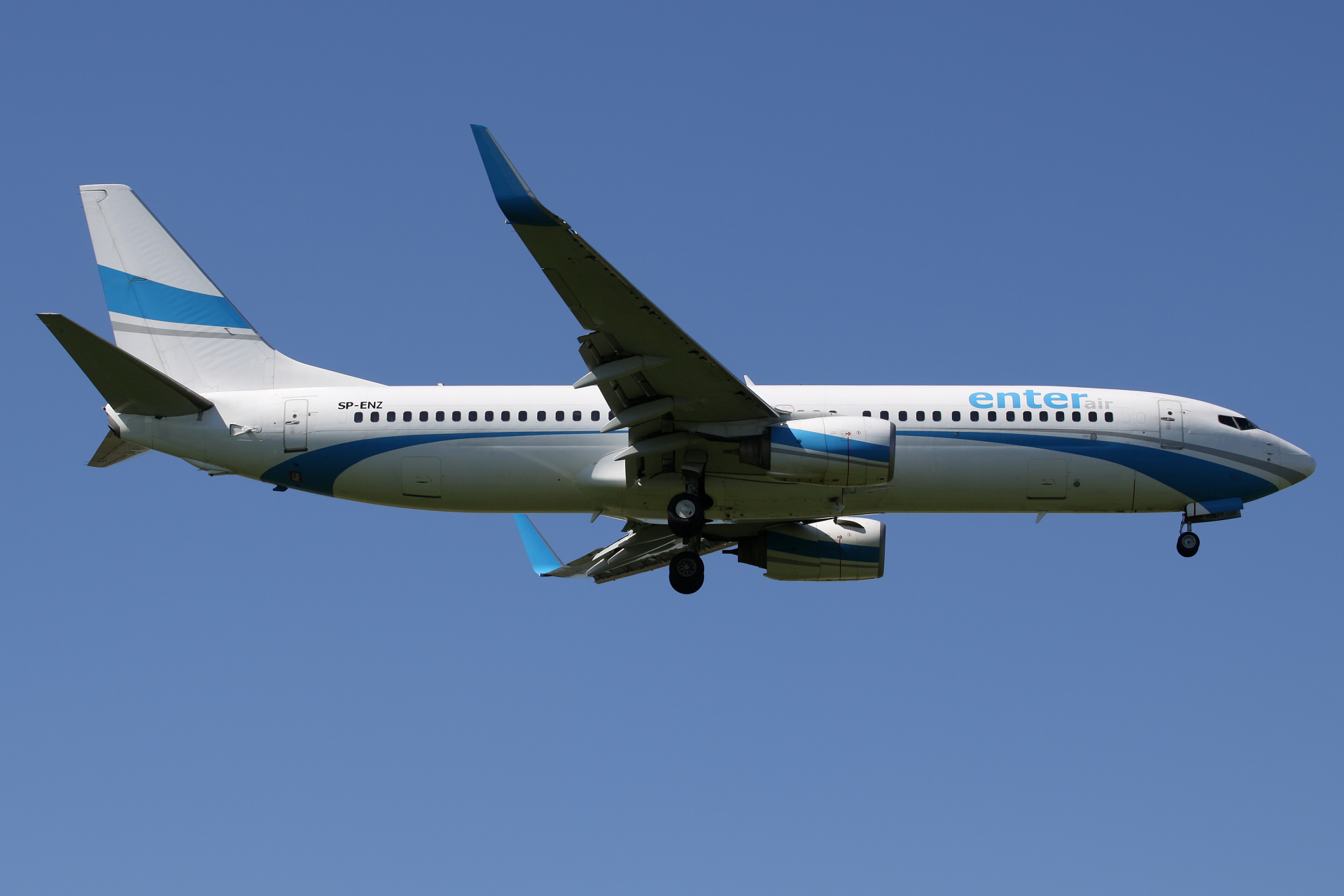 SP-ENZ (Samoloty » Spotting na EPWA » Boeing 737-800 » Enter Air)